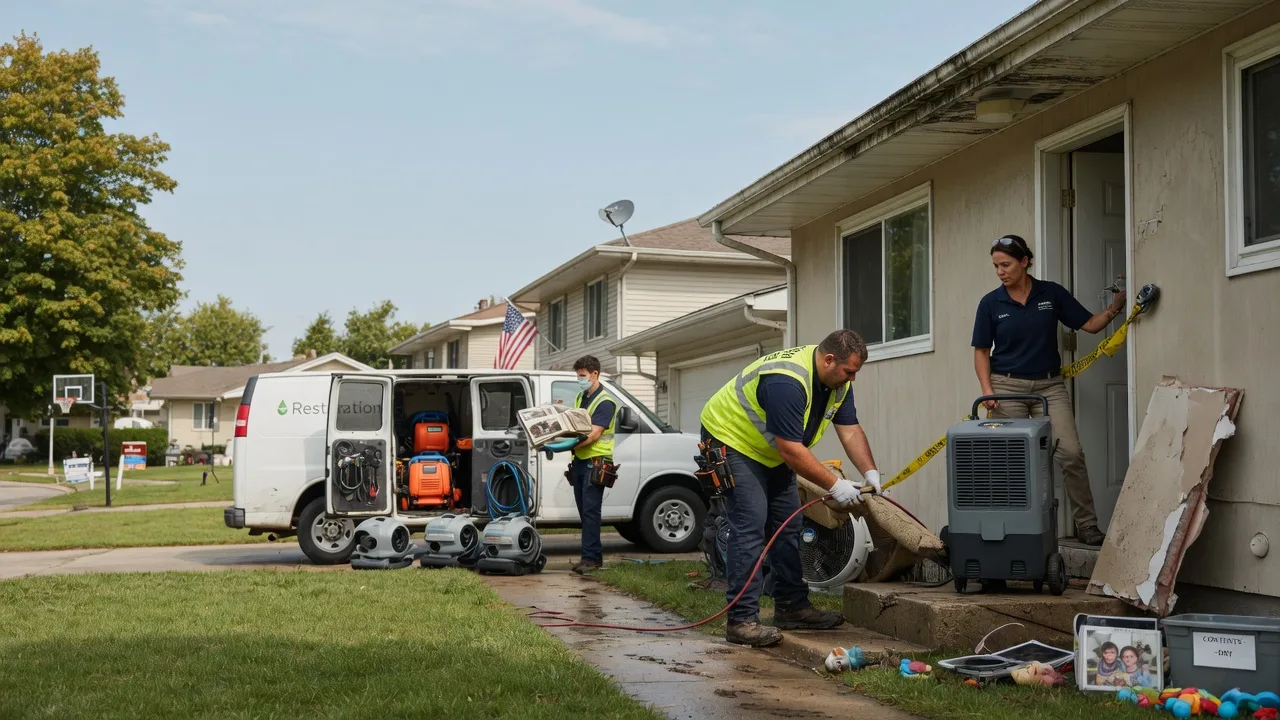Water Damage Restoration in Dorrance, KS near me